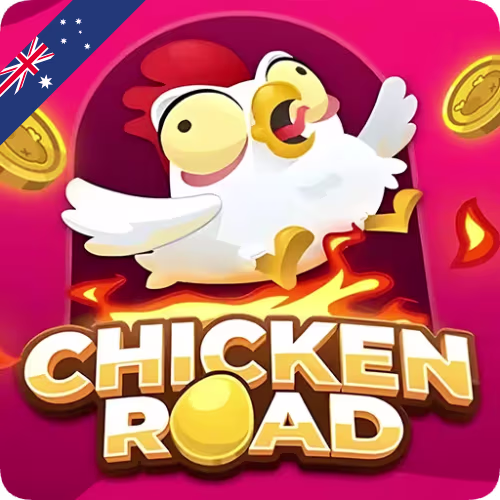 Chicken Road logo with the Australian flag strip